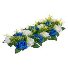 VEVOR Flower Ball Arrangement Bouquet 10 PCS, 19.6 x 8.6 Inch Artificial Flower Balls Wedding Table Centerpieces