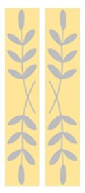 Night Reflective Digital Label Mailbox Envelope Reflective Film Sticker (Color: Silver Leaves-3)